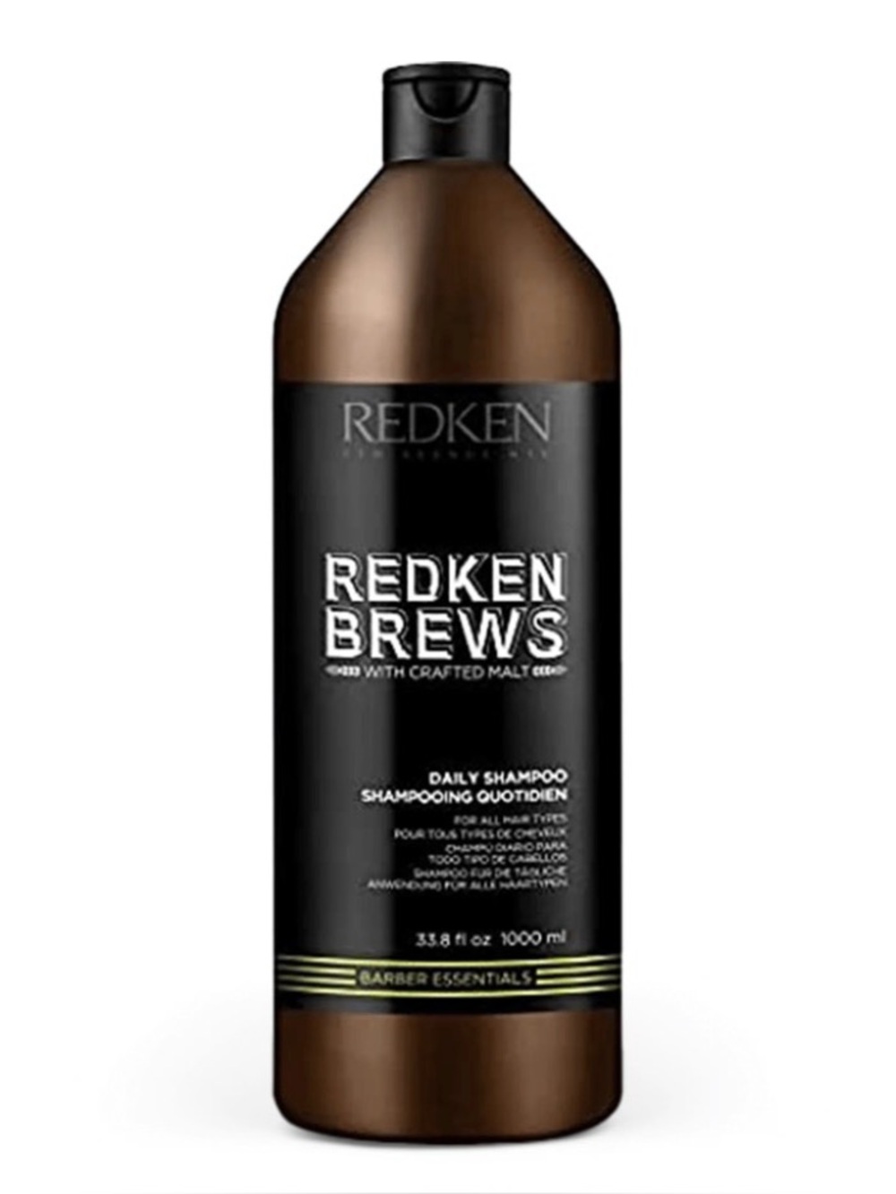 Redken Brews Daily Shampoo – 33.8 oz / 1000 mL
